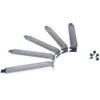 SMTHOME 5 PCI Slot Cover Dust Filter Bracket Expansion Blank