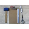 Rok Hardware Measuring Plastic Flexi 12" Easy Read English Metric