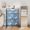 ybaymy 5 Gallon Water Jug Holder, 4-Tier 6-Tray Heavy Duty