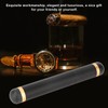 Jeankak Single Cigar Tube, Portable Metal Cigar Holder, Cigar Moisturising
