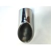 ANR Muffler Cutter, Universal Slash, Silver, Downward, Single, Stainless Steel