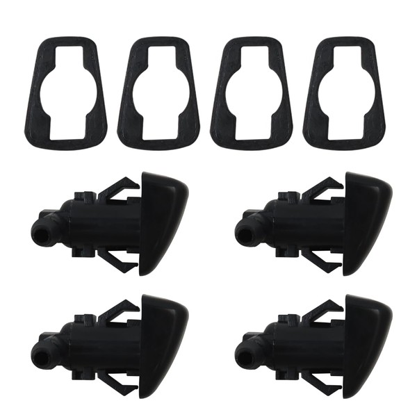 New Windshield Washer Nozzles Replacement 5182327AA Compatible for Dodge Challenger