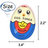 Lasubst Egg Timer That Goes in Water for Soft Medium