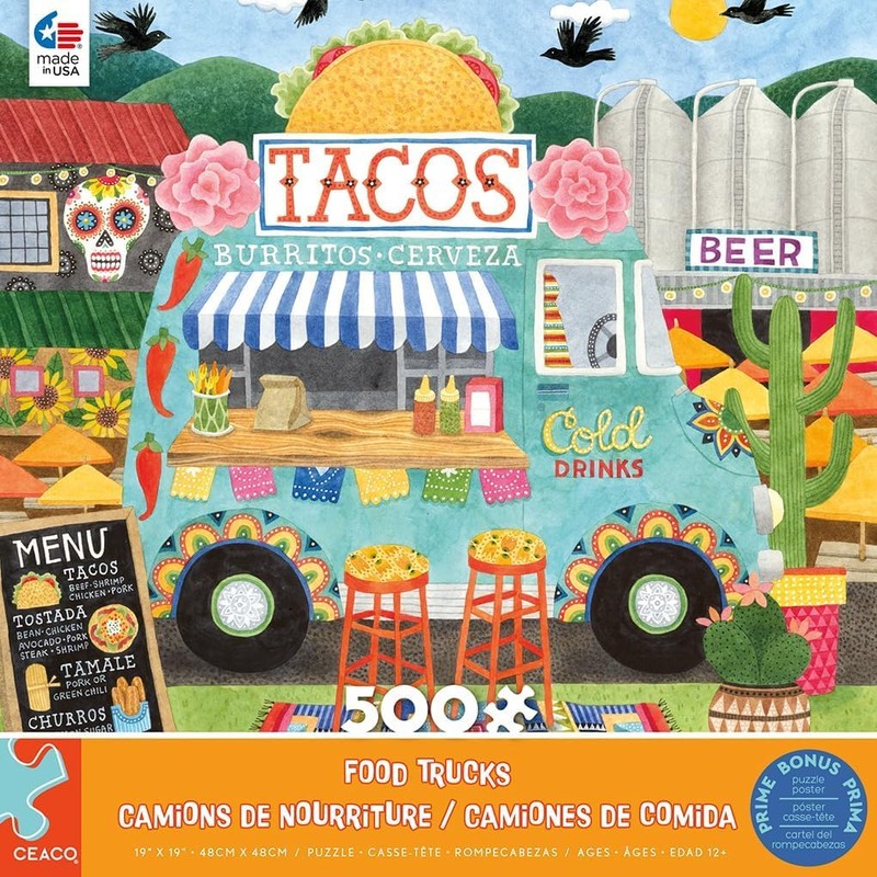 Ceaco - Food Trucks - Taco Truck - 500 Piece