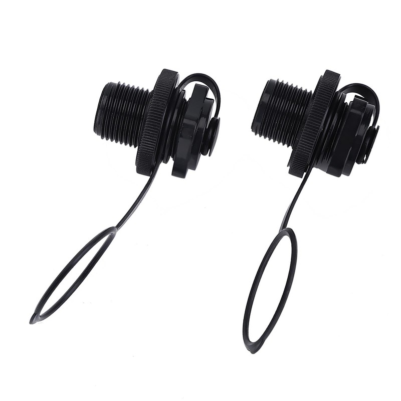 2pcs Inflatable Boat Valve - Replacement Valve for Rubber Dinghy