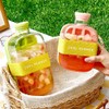 Ice Cube Bottle, 2 in 1 Touch-Free Ice Cube Tray