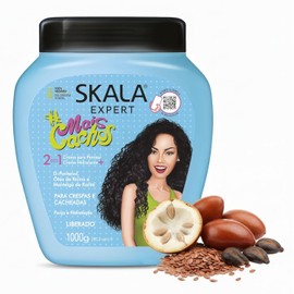 Crema para Peinar Rizos Skala 1kg  Crema Rizos Hidratante  Activador de Rizos Antifrizz y Definicin Duradera                                          