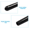 Cjueiom 120pcs Black Rubber End Caps, 7mm / 9/32 inch