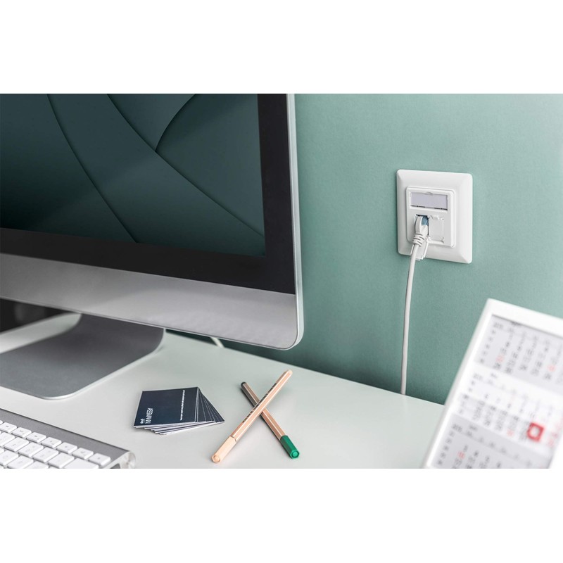 DIGITUS Junction Box for Keystone Module - 2 Ports -