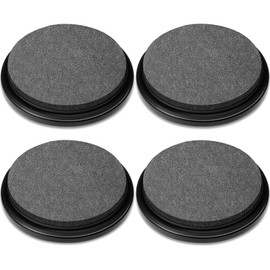 Wenqik 4 Pieces Padded Bucket Lid Seat 5 Gallon Bucket Seat Lid Black Padded Pail Cover with Soft and Thick Cushion for Outdoor Sport Skiing Camping Fishing Indoor