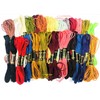 E FAST CE4 Embroidery Threads Pack of 50 Multiple Colour