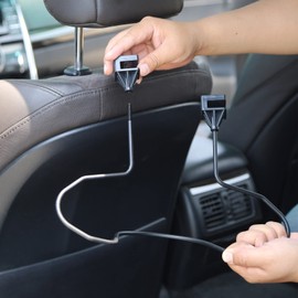 GEEDAR - Soporte para sombrero de vaquero para camión, SUV, coche (mantener la forma del sombrero), colgador de ropa de coche, colgador de ropa, soporte para sombrero duro para asiento de camión,