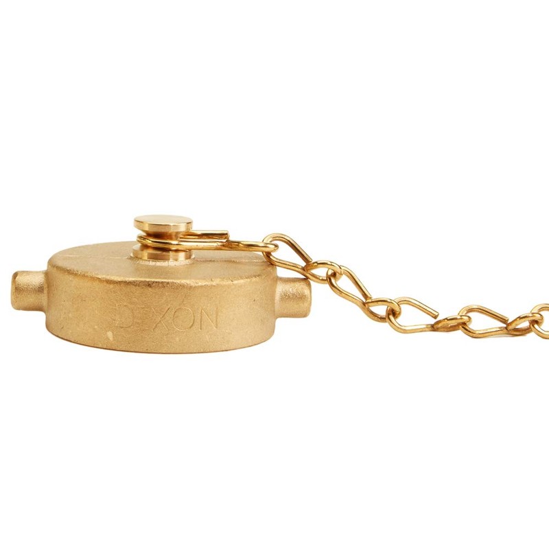 Brass Pin Lug 1 1/2" NH Cap with Chain