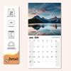 Wall Calendar 2026 Planner Calendar - Majestic Mountain Peaks Hangable