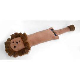 UK BRITISH MADE CAT TOYS ORGANIC CATNIP HIGH POTENCY LARGE CAT KICKER TOY FOR PET CATS (DARK BROWN MANE, LARGE CATNIP KICKER)