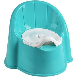 Travel Potty Kids Portable Slip and Anti-Splash Potty Training Seat Children Potty for Travel Toddler Potty Training (Color : Pink) (Blue)