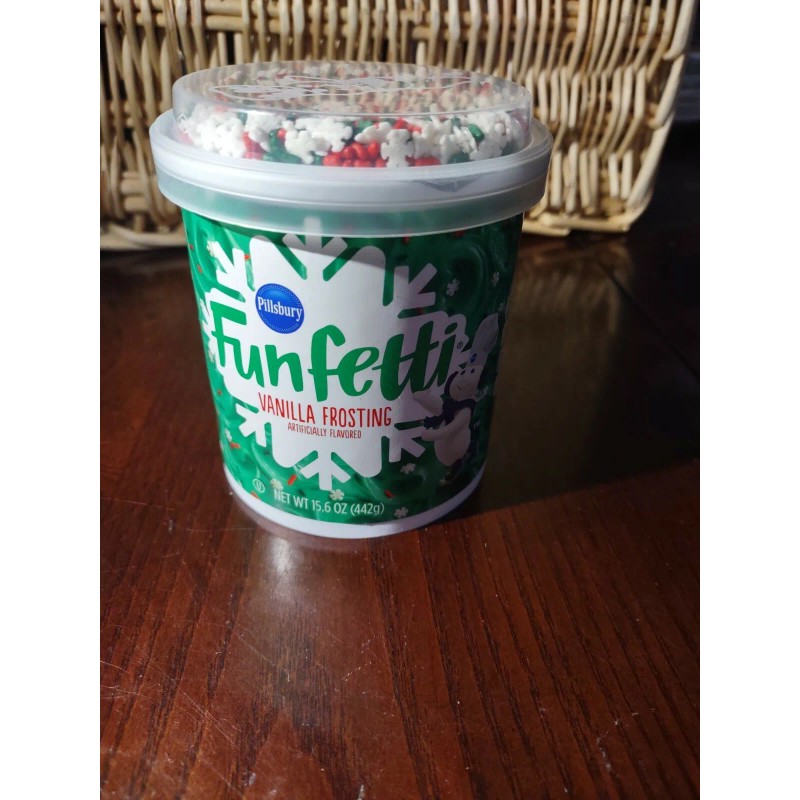 Pillsbury Funfetti Vanilla Frosting