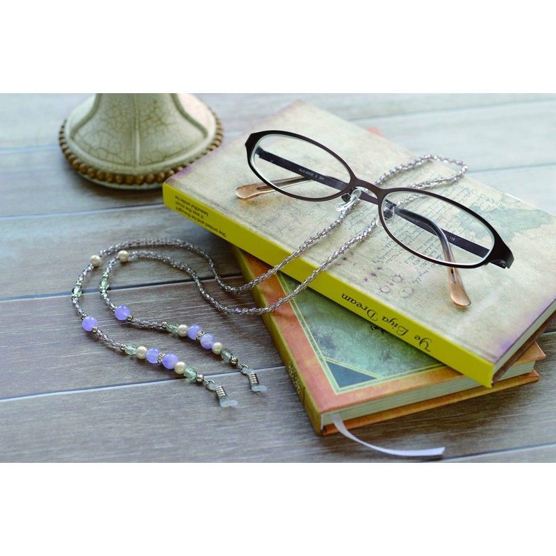 MIYUKI BFK-454 Beads Kit Glass Cord Lavender Amethyst