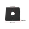 OTOTEC 4PCS Wall Split Flange Aperture 22mm ABS 85.5mm Self-Adhesive