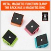 16-Piece Magnetic Clips, Metal Refrigerator Magnet Fridge Clips Whiteboard Wall
