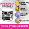 PINK LEMON Braiders - Maximum Hold, No Flaking, Long Lasting