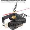 TIKROUND Youngtown 12888 Movement for Clock Repair Replacement 13.5mm (17/32