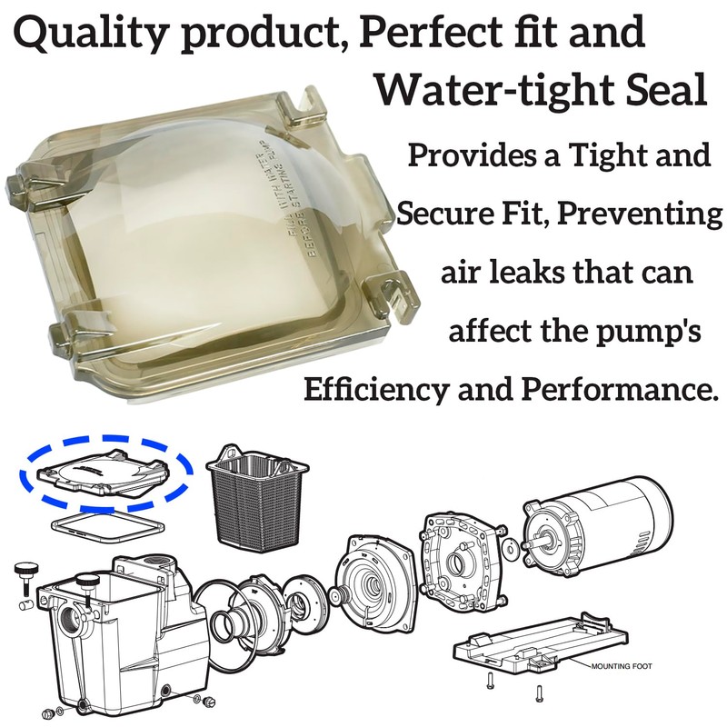 Sharutia Pool Pump Lid Compatible with Hayward Super Pump SP1600X5