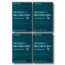 식물여에스더 멜라나인 플러스 30정 4박스 Plant Esther Melanin Plus 30 Tablets 4 Boxes