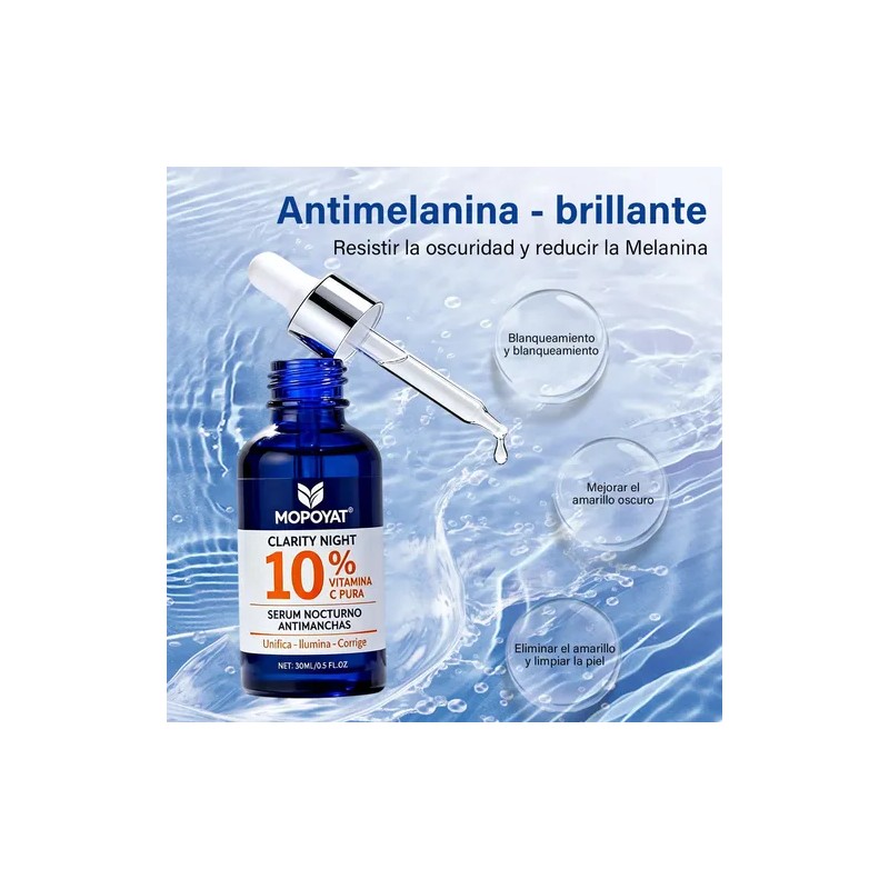 2pcs Sérum Noche Antimanchas Con Vitamina C Pura, 30ml