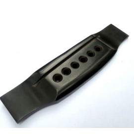 MUSICAL STRING Guitar bridge MARTIN STYLE 6 string with extra slot cut, ebony wood best quality