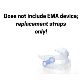 Generic 10 Pack: Replacement Straps for Anti-Snoring Appliance, 100% Latex Free Straps, EMA Compatible Straps (Clear (Extra Firm), 13mm)
