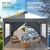 COBIZI 10x10 Pop Up Canopy Outdoor Ez Up Canopy Waterproof
