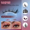 Mayhug Lash Clusters 144Pcs Cluster Lashes D Curl Individual Lashes