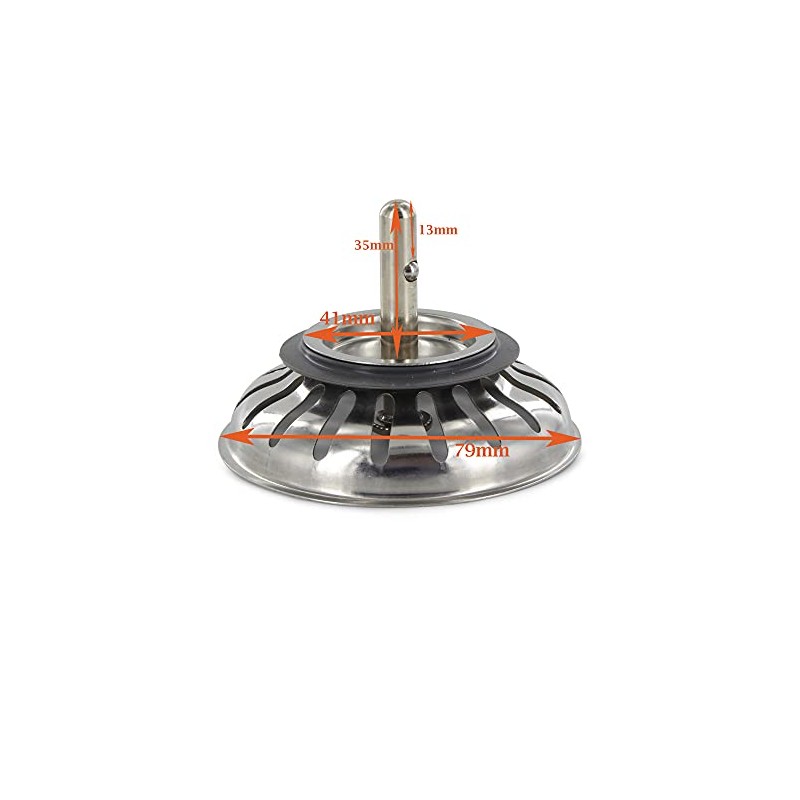 DL-pro Strainer Basket 79 mm with Lifting Rod 8 x