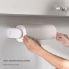 simpletome Paper Towel Holder Under Cabinet or Wall Mount ONE