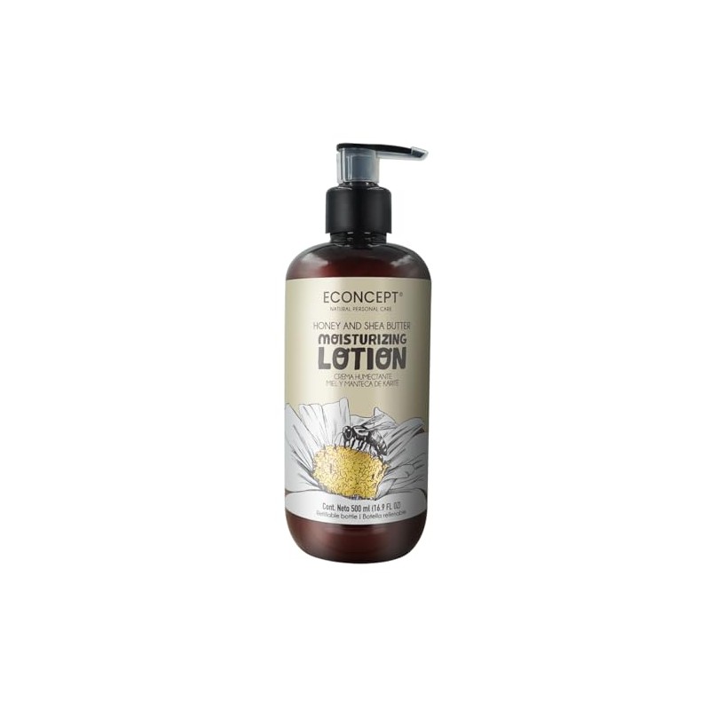 Crema Humectante ECONCEPT Miel y Manteca de Karité 500 ml