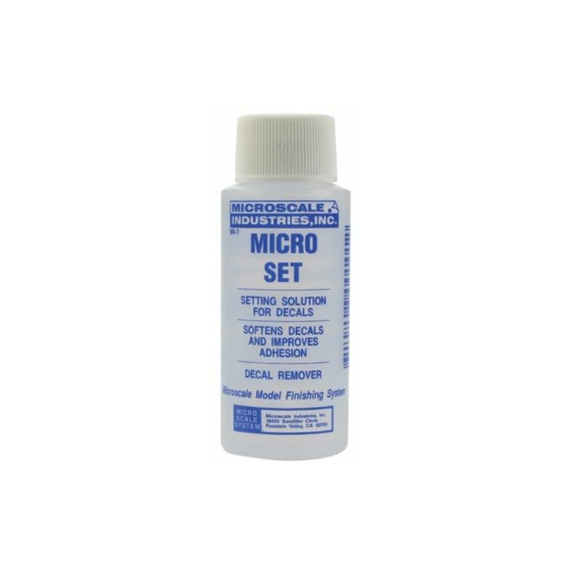 Microscale BMF129 Micro Set Decal Setting Solution 1FlOz