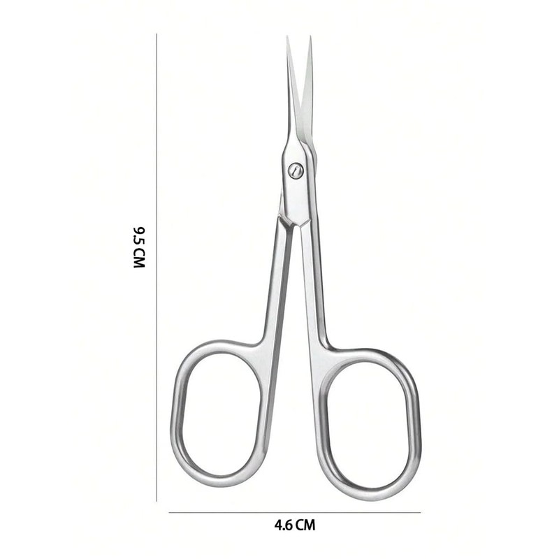 XINSHEYE 甘皮処理 ささくれ キューティクルはさみ 極細カーブ刃 精密先端 多機能 角質処理、甘皮処理、ささくれ修正のための爪切りとして使用でき 多機能 男女兼用