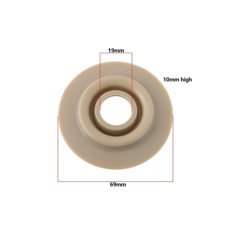 Create idea Pack of 2 flush valve sealing disc, membrane