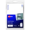 Avery Removable Multi-Use White Labels, 3" X 2", Rectangle, 75