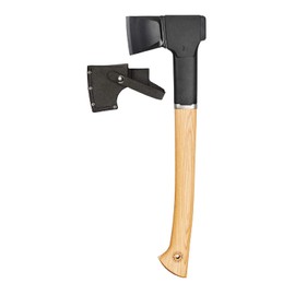 Fiskars Norden N12 Splitting Axe with Recycled Leather Sheath (19 in.)