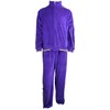 Sweatsedo Irwin Purple Velour Tracksuit (Large)