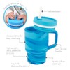 Infantino My 1st Tumbler, taza de silicona para beber con