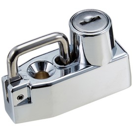 Kitaco GSR250 564-2800110 Helmet Holder, Chrome