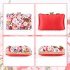 Lanpet Women Clutches Flower Evening Handbag Chain Strap Shoulder Bag