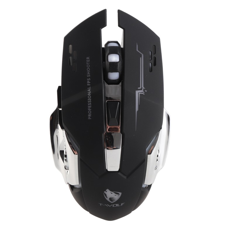 Mouse Ergonomic Silent 1200 1600 2400 DPI Wireless Mechanical Mouse