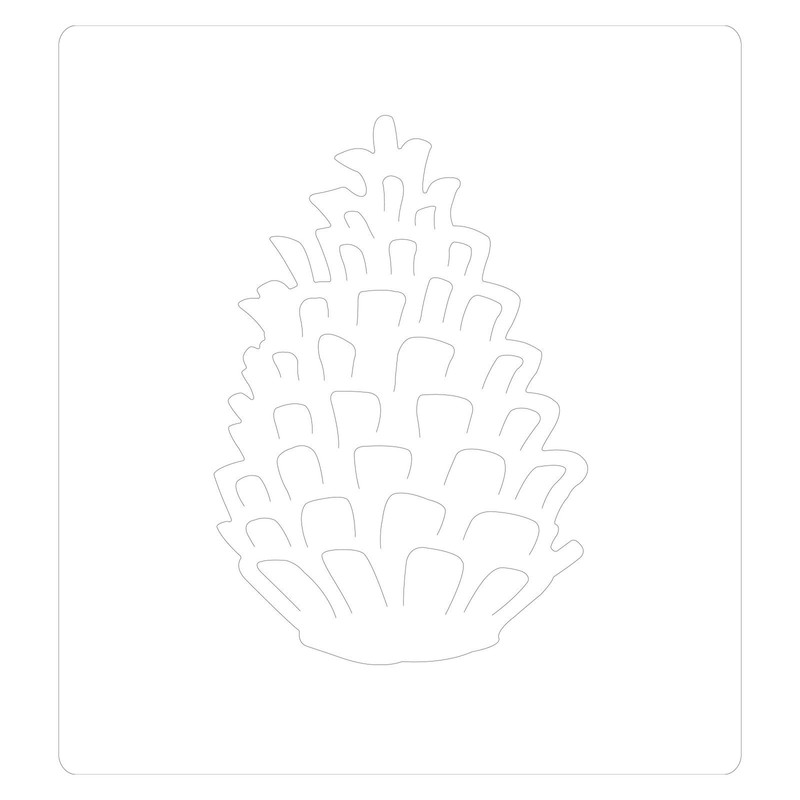 Sizzix Tim Holtz 664756 Bigz Tinecone Die