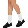 AugRing Womens Slouch Sock Scrunch Socks Retro Knee High Socks