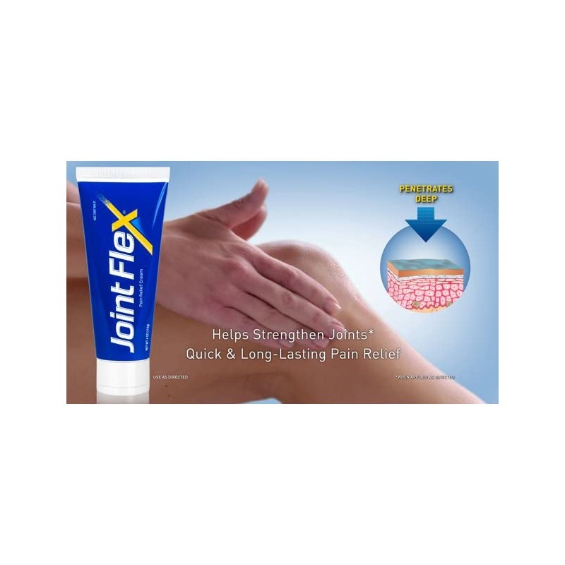JointFlex Pain Relieving Cream 4 oz (Pack of 6)