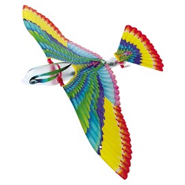 Schylling Tim Bird Mechanical Flying Toy , Green 8 inch (Pack of 1)